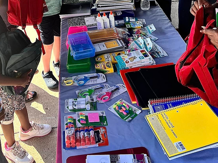 Detroit Rescue Mission Ministries School Supplies