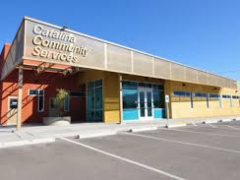 Catalina Community Services clothing bank and food pantry